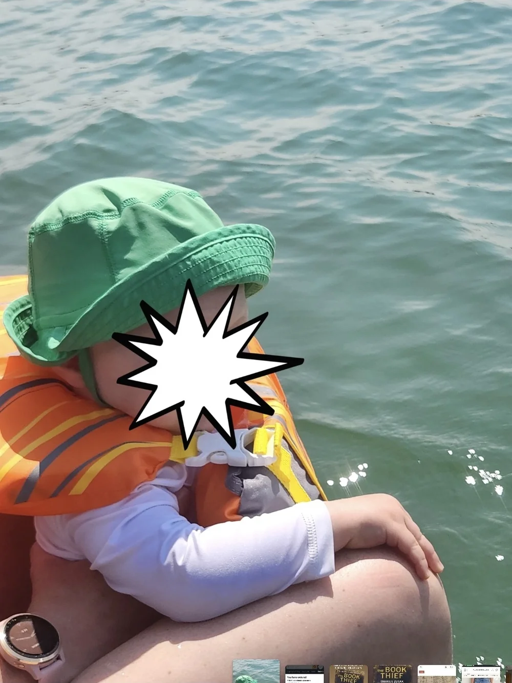 Primary Green Bucket Hat With Chin Strap
